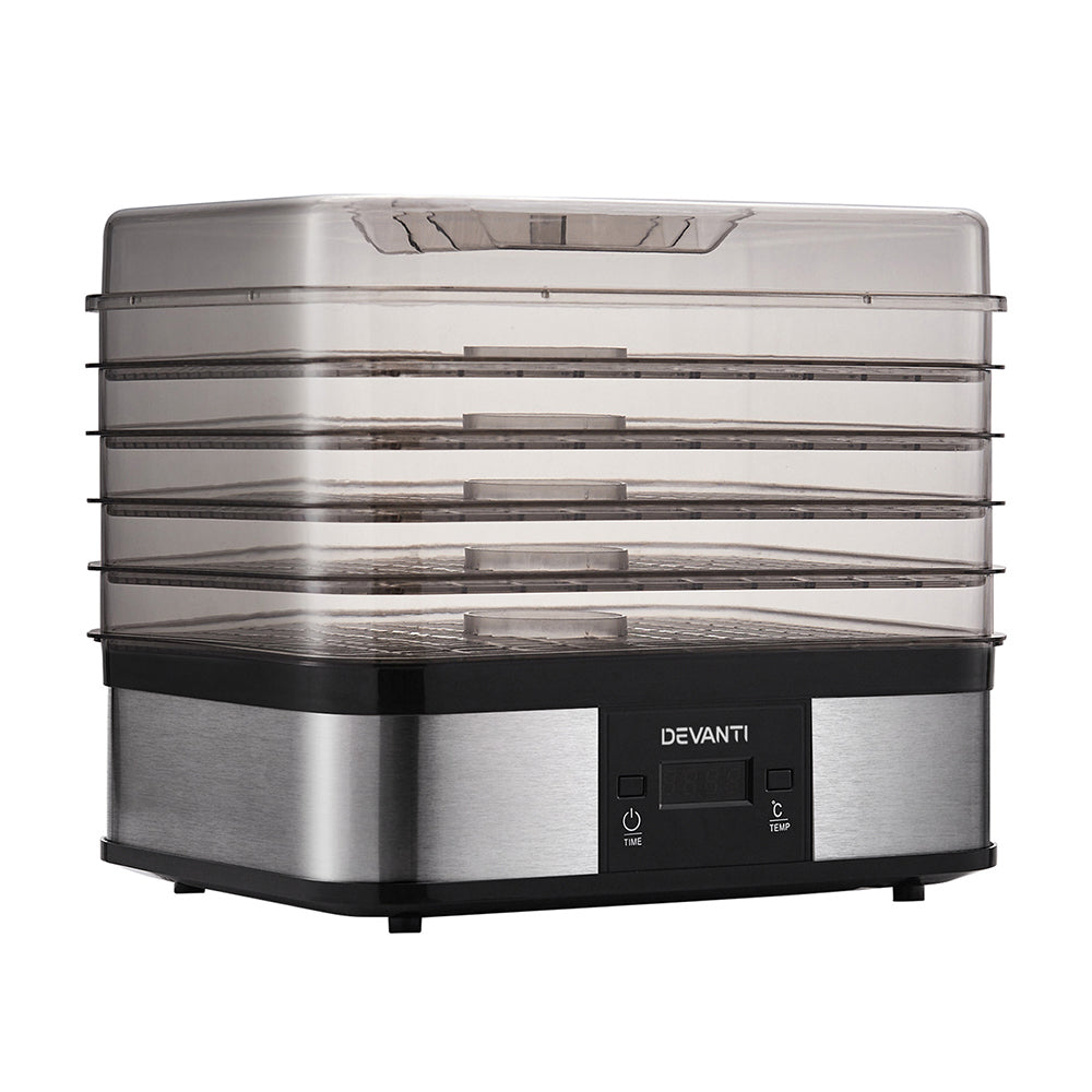 Devanti 5 Trays Food Dehydrator - Essence Home
