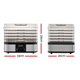 Devanti 5 Trays Food Dehydrator - Essence Home