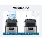 Devanti Ice Maker Machine Commercial Portable Ice Cube Tray Countertop 3.2L - Essence Home