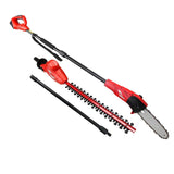 Giantz Chainsaw Trimmer Cordless Pole Chain Saw 8in 20V Battery 2.7m Reach - Essence Home
