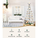 Solar LED Light Christmas Tree 2.1m 264 LED Xmas Tree Decor Multi Colour